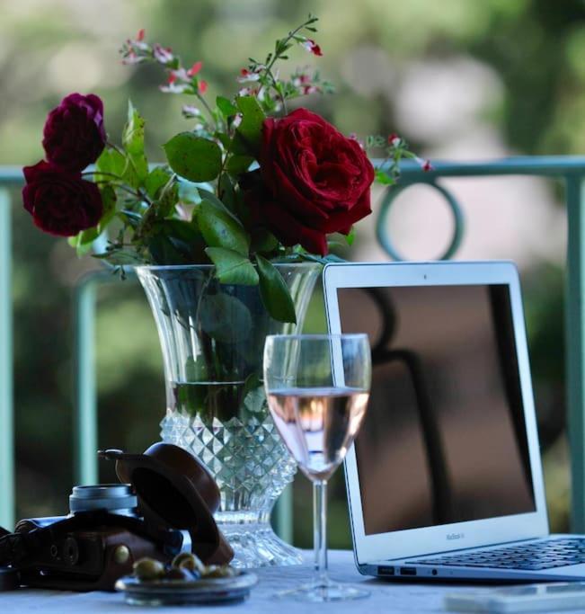 #7 What Else ? Your Own Quiet Terrace In Nice Center 10Min To Beach Luaran gambar